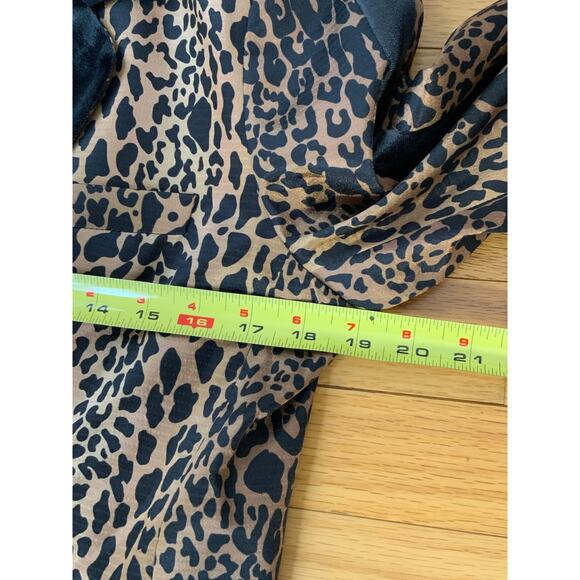 Emily McCarthy Bristol Blazer - Lady Leopard NWT size medium - Picture 8 of 9